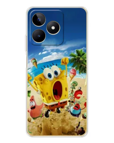 Чехол для Realme Note 60 с картинкой «Развлечения на пляже» Чехол для Realme Note 60 с картинкой «Развлечения на пляже»