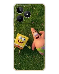 Чехол для Realme Note 60 с картинкой «Друзья на лужайке» Чехол для Realme Note 60 с картинкой «Друзья на лужайке»