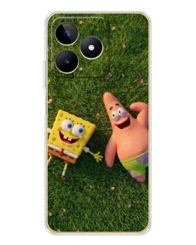 Чехол для Realme Note 60 с картинкой «Друзья на лужайке» Чехол для Realme Note 60 с картинкой «Друзья на лужайке»