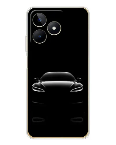 Чохол для Realme Note 60 з картинкою «Силует Tesla Night» Чохол для Realme Note 60 з картинкою «Силует Tesla Night»