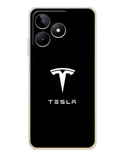 Чохол для Realme Note 60 з картинкою «Tesla White Logo» Чохол для Realme Note 60 з картинкою «Tesla White Logo»