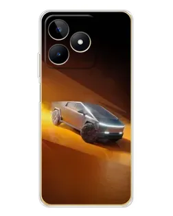 Чохол для Realme Note 60 з картинкою «Cybertruck у пустелі» Чохол для Realme Note 60 з картинкою «Cybertruck у пустелі»