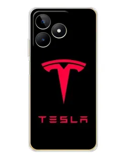 Чохол для Realme Note 60 з картинкою «Tesla Red Logo» Чохол для Realme Note 60 з картинкою «Tesla Red Logo»