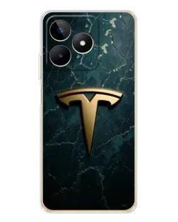 Чохол для Realme Note 60 з картинкою «Мармурова Tesla Gold» Чохол для Realme Note 60 з картинкою «Мармурова Tesla Gold»