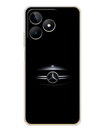 Чехол для Realme Note 60 с картинкой «Mercedes — абстрактные линии» Чехол для Realme Note 60 с картинкой «Mercedes — абстрактные линии»