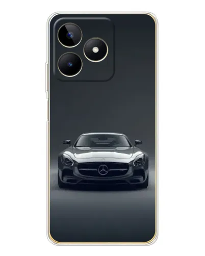 Чехол для Realme Note 60 с картинкой «Mercedes на черном» Чехол для Realme Note 60 с картинкой «Mercedes на черном»