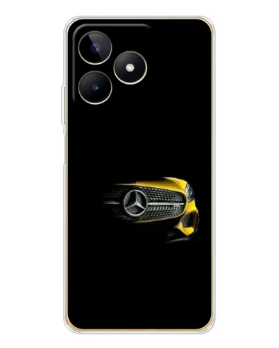 Чехол для Realme Note 60 с картинкой «Mercedes — ретро стиль» Чехол для Realme Note 60 с картинкой «Mercedes — ретро стиль»