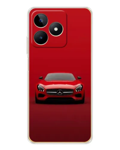 Чехол для Realme Note 60 с картинкой «Красный Mercedes AMG» Чехол для Realme Note 60 с картинкой «Красный Mercedes AMG»