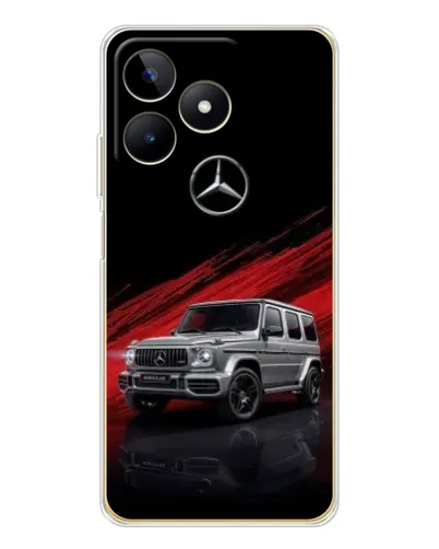 Чехол для Realme Note 60 с картинкой «Mercedes G-Class красный» Чехол для Realme Note 60 с картинкой «Mercedes G-Class красный»