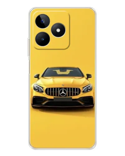 Чехол для Realme Note 60 с картинкой «Желтый Mercedes GT» Чехол для Realme Note 60 с картинкой «Желтый Mercedes GT»