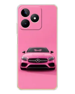 Чехол для Realme Note 60 с картинкой «Розовый Mercedes AMG» Чехол для Realme Note 60 с картинкой «Розовый Mercedes AMG»