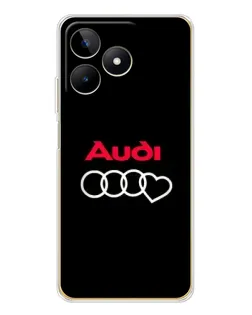 Чохол для Realme Note 60 з картинкою «Логотип Audi Heart» Чохол для Realme Note 60 з картинкою «Логотип Audi Heart»