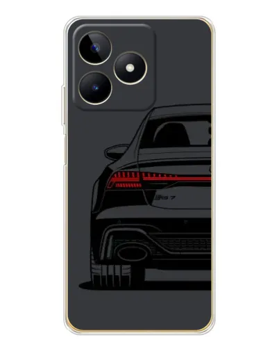Чохол для Realme Note 60 з картинкою «Задня частина Audi — арт»