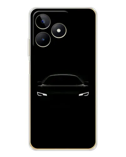 Чохол для Realme Note 60 з картинкою «Погляд Audi у темряві»