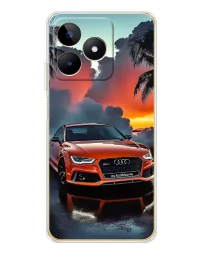 Чохол для Realme Note 60 з картинкою «Audi — захід сонця»