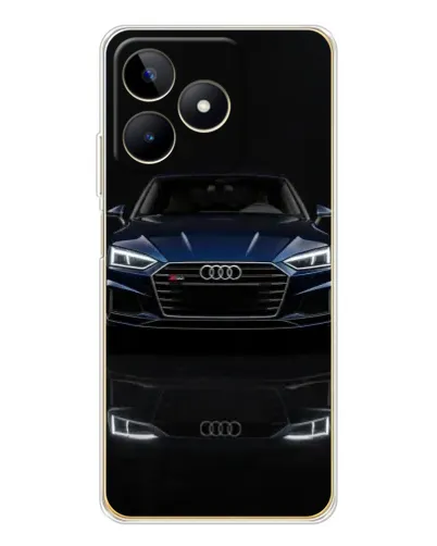 Чохол для Realme Note 60 з картинкою «Audi — нічне відображення»