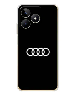 Чохол для Realme Note 60 з картинкою «Audi White Logo»