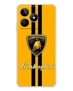 Чехол для Realme Note 60 с картинкой «Lamborghini Stripe желтый» Чехол для Realme Note 60 с картинкой «Lamborghini Stripe желтый»