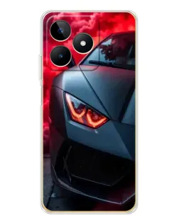 Чохол для Realme Note 60 з картинкою «Lamborghini червоне сяйво» Чохол для Realme Note 60 з картинкою «Lamborghini червоне сяйво»