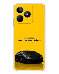 Чохол для Realme Note 60 з картинкою «Lamborghini Huracan чорний»