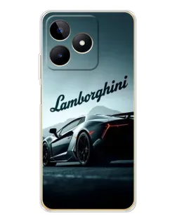 Чохол для Realme Note 60 з картинкою «Класичний Lamborghini надпис»