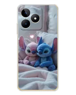 Чохол для Realme Note 60 з картинкою «Плюшеві Стіч Ангел»