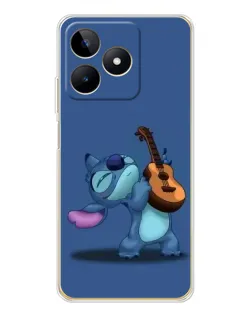 Чохол для Realme Note 60 з картинкою «Стіч з укулеле»