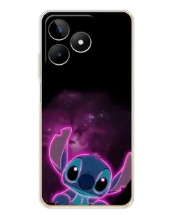 Чохол для Realme Note 60 з картинкою «Неоновий Stitch»