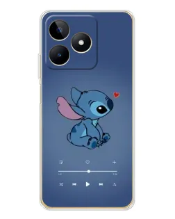 Чохол для Realme Note 60 з картинкою «Музичний Stitch»