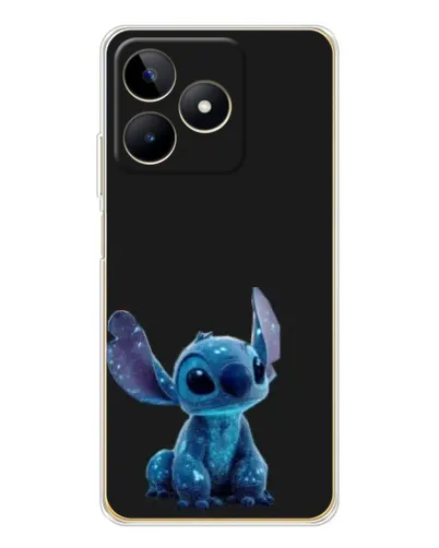 Чохол для Realme Note 60 з картинкою «Стіч на чорному» Чохол для Realme Note 60 з картинкою «Стіч на чорному»