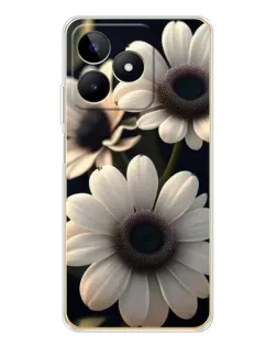 Чохол для Realme Note 60 з картинкою «Білі маргаритки макро» Чохол для Realme Note 60 з картинкою «Білі маргаритки макро»
