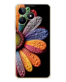 Чохол для Realme Note 60 з картинкою «Райдужна квітка» Чохол для Realme Note 60 з картинкою «Райдужна квітка»