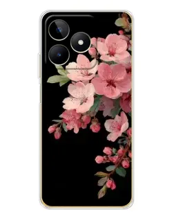 Чохол для Realme Note 60 з картинкою «Рожева гілка сакури» Чохол для Realme Note 60 з картинкою «Рожева гілка сакури»