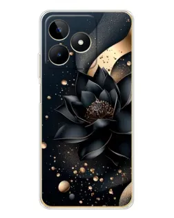Чохол для Realme Note 60 з картинкою «Чорний лотос» Чохол для Realme Note 60 з картинкою «Чорний лотос»