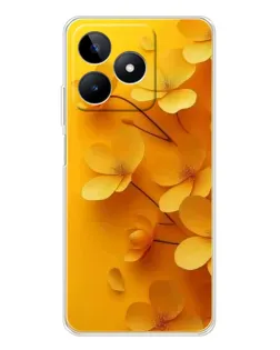 Чохол для Realme Note 60 з картинкою «Золоті пелюстки» Чохол для Realme Note 60 з картинкою «Золоті пелюстки»