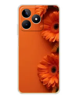 Чохол для Realme Note 60 з картинкою «Помаранчеві гербери» Чохол для Realme Note 60 з картинкою «Помаранчеві гербери»