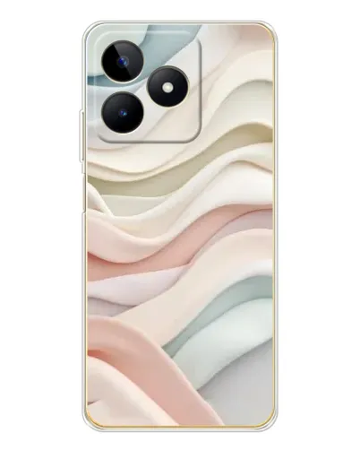 Чохол для Realme Note 60 з картинкою «Пастельні ніжні хвилі» Чохол для Realme Note 60 з картинкою «Пастельні ніжні хвилі»