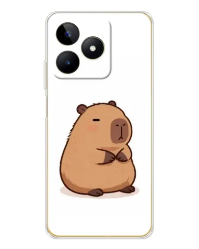 Чохол для Realme Note 60 з картинкою «Товстенька капібара»