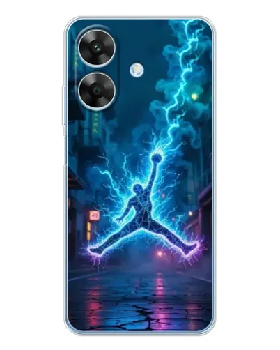 Чохол для Realme Note 60x з картинкою «Jordan Gold Jumpman» Чохол для Realme Note 60x з картинкою «Jordan Gold Jumpman»