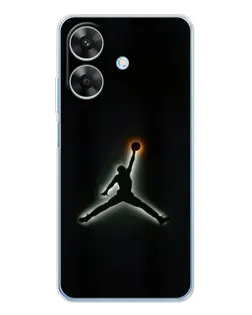 Чохол для Realme Note 60x з картинкою «Jordan Gradient Logo»