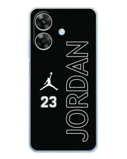 Чохол для Realme Note 60x з картинкою «Jordan Vertical»
