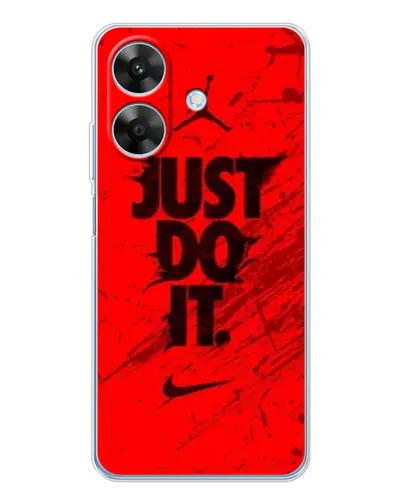 Чохол для Realme Note 60x з картинкою «Nike Just Do It» Чохол для Realme Note 60x з картинкою «Nike Just Do It»