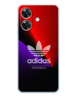 Чохол для Realme Note 60x з картинкою «Adidas Red Neon» Чохол для Realme Note 60x з картинкою «Adidas Red Neon»