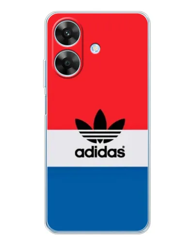 Чехол для Realme Note 60x с картинкой «Ретро блоки Adidas» Чехол для Realme Note 60x с картинкой «Ретро блоки Adidas»