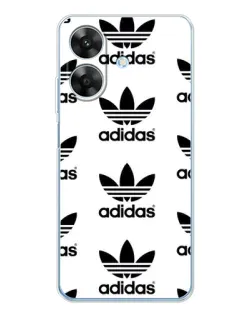 Чехол для Realme Note 60x с картинкой «Adidas Pattern»
