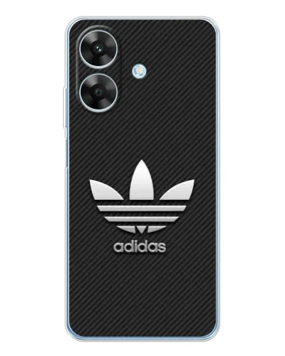 Чехол для Realme Note 60x с картинкой «Adidas Карбоновая текстура» Чехол для Realme Note 60x с картинкой «Adidas Карбоновая текстура»
