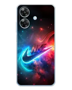 Чехол для Realme Note 60x с картинкой «Огненный логотип Nike» Чехол для Realme Note 60x с картинкой «Огненный логотип Nike»