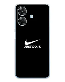 Чехол для Realme Note 60x с картинкой «Минимализм от Nike» Чехол для Realme Note 60x с картинкой «Минимализм от Nike»