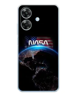 Чохол для Realme Note 60x з картинкою «Земля з космосу NASA»