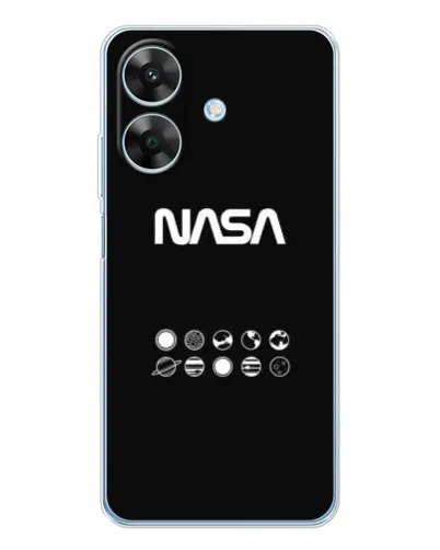 Чохол для Realme Note 60x з картинкою «NASA — технічний принт» Чохол для Realme Note 60x з картинкою «NASA — технічний принт»